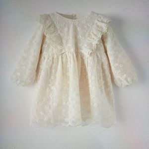 Embroidered Dress with Tulle 2-3 years